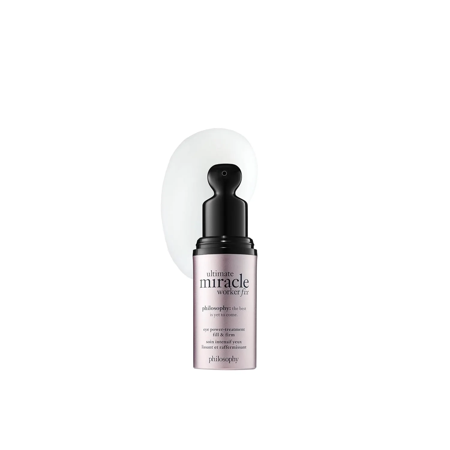 Крем для глаз Philosophy Ultimate Miracle Worker Power Treatment Fill & Firm с ретинолом и экстрактом сои - делает кожу вокруг глаз заметно более гладкой и молодой - 0,5 жидких унций