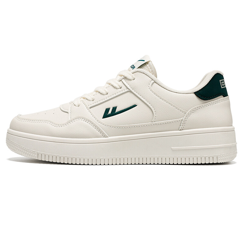 

Кроссовки WARRIOR Skateboarding Shoes Unisex Low-top, белый/зеленый