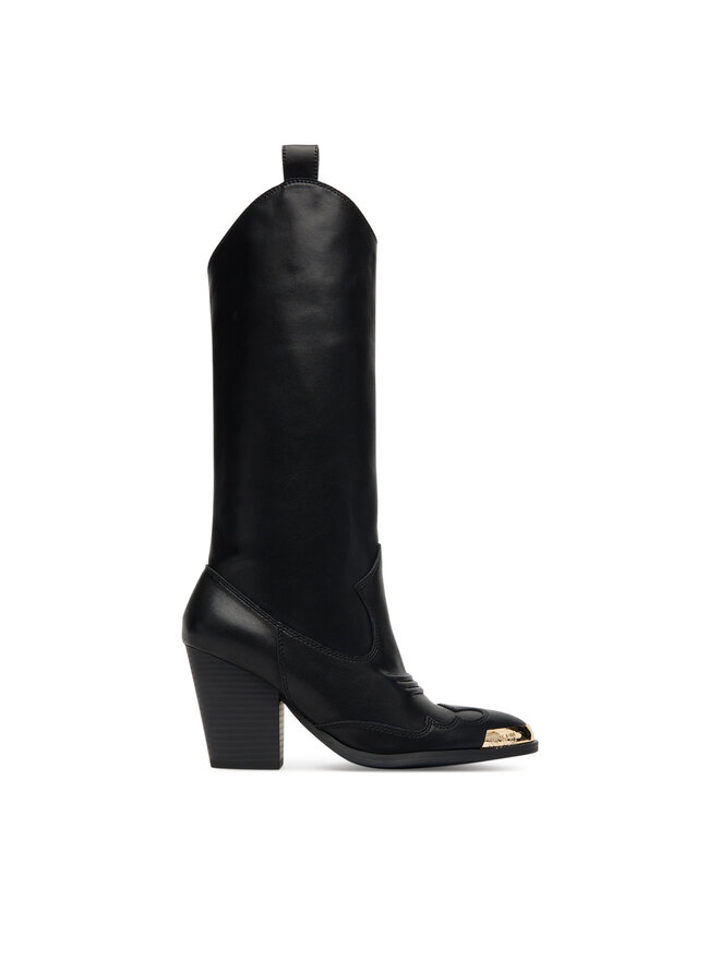 Ковбойские сапоги 79VA3S12 Versace Jeans Couture, черный