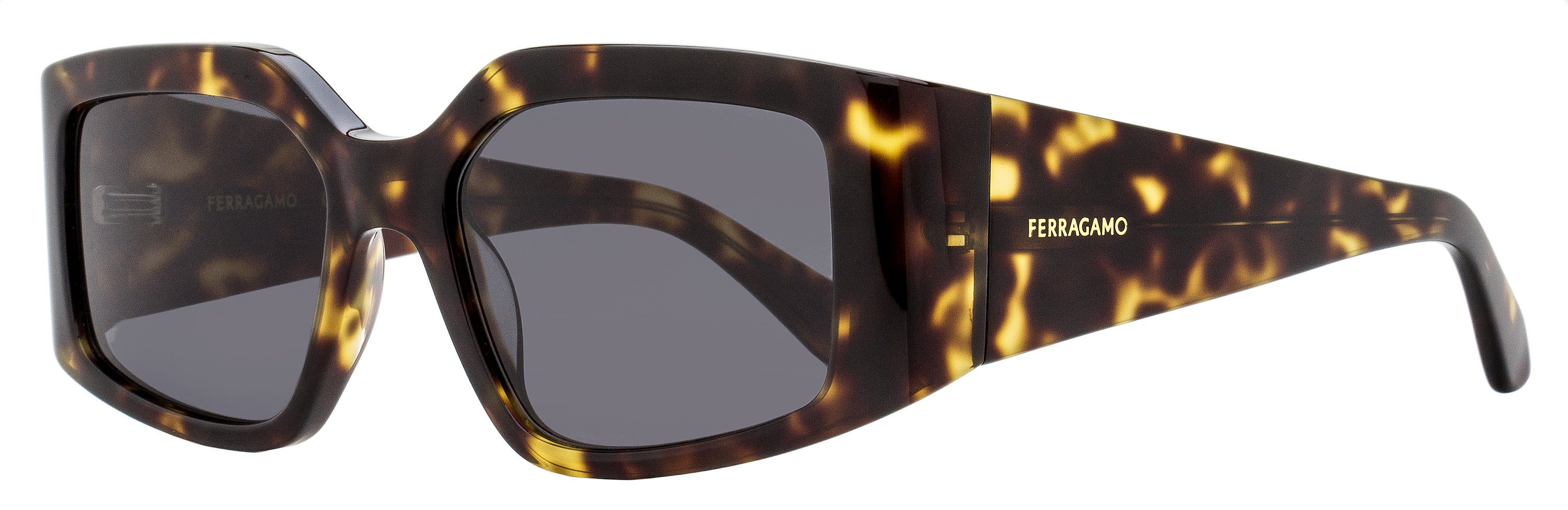 

Женские солнцезащитные очки Ferragamo Modified Rectangle SF1101S 242 Dark Tortoise 54 мм Salvatore Ferragamo