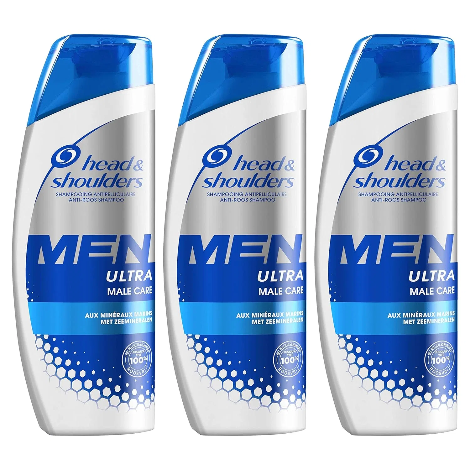 Мужской шампунь против перхоти «Men Ultra Male Care» с морскими минералами 3 x 250 мл от Head & Shoulders Head & Shoulders, Men Ultra Male