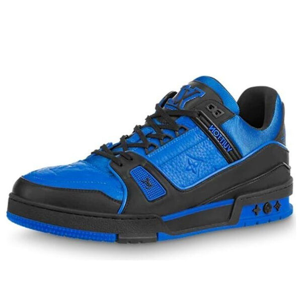 

Кроссовки trainers 'blue monogram with black' Louis Vuitton, синий