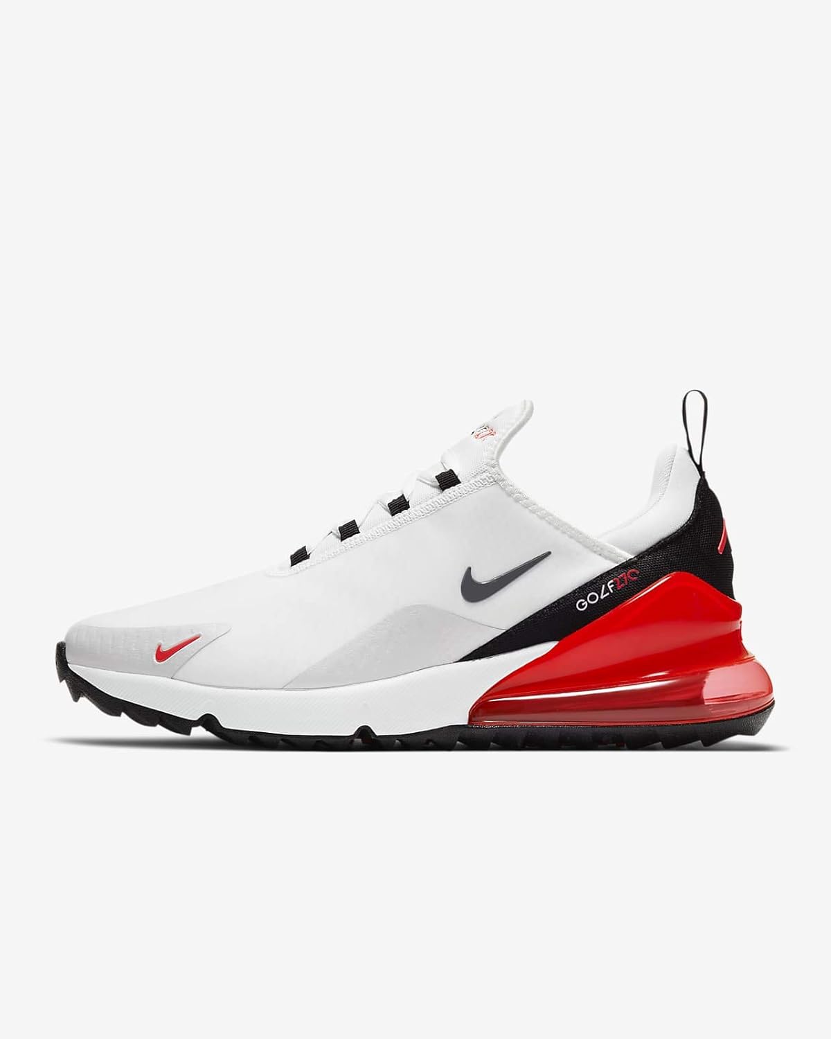 Мужские кроссовки для гольфа Nike Air Max 270, размер, белый/серый/нейтральный серый/черный — фото 2