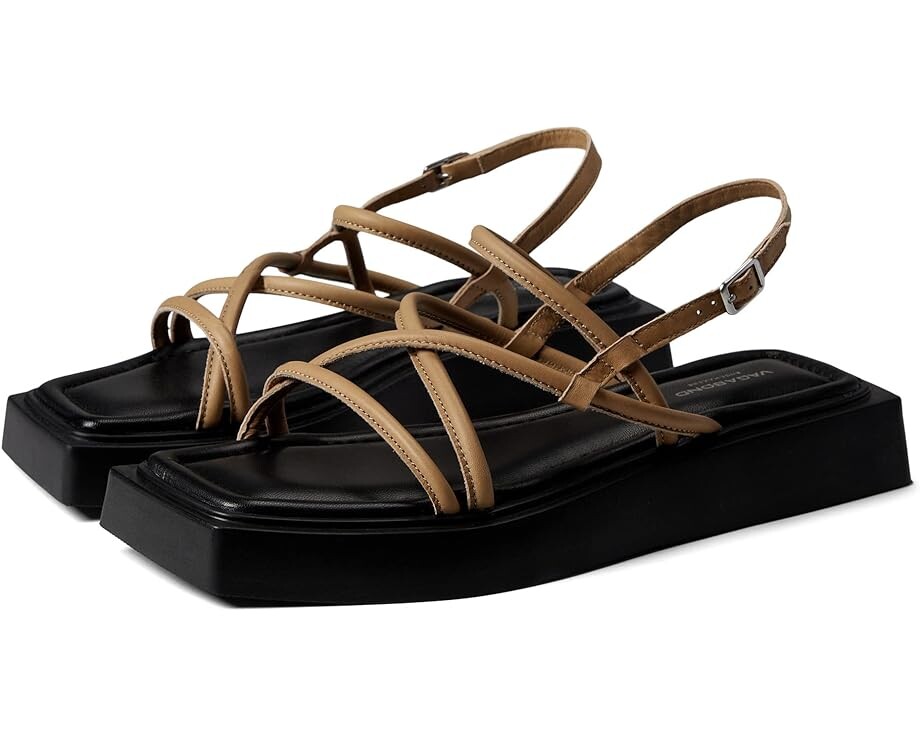 

Сандалии Vagabond Shoemakers Evy Leather Strappy Sandal, цвет Lark