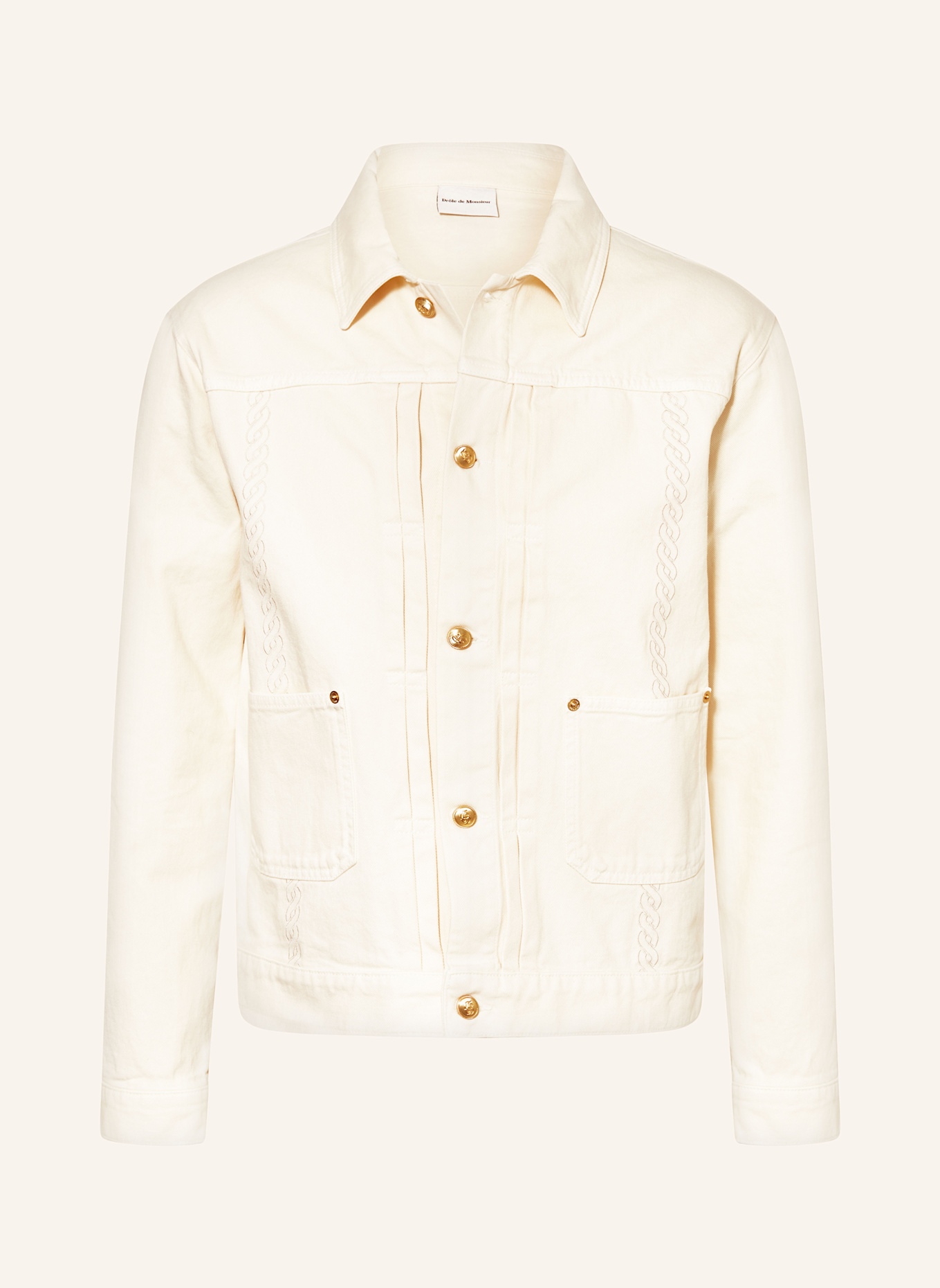 

Джинсовая куртка Drôle De Monsieur, мультиколор