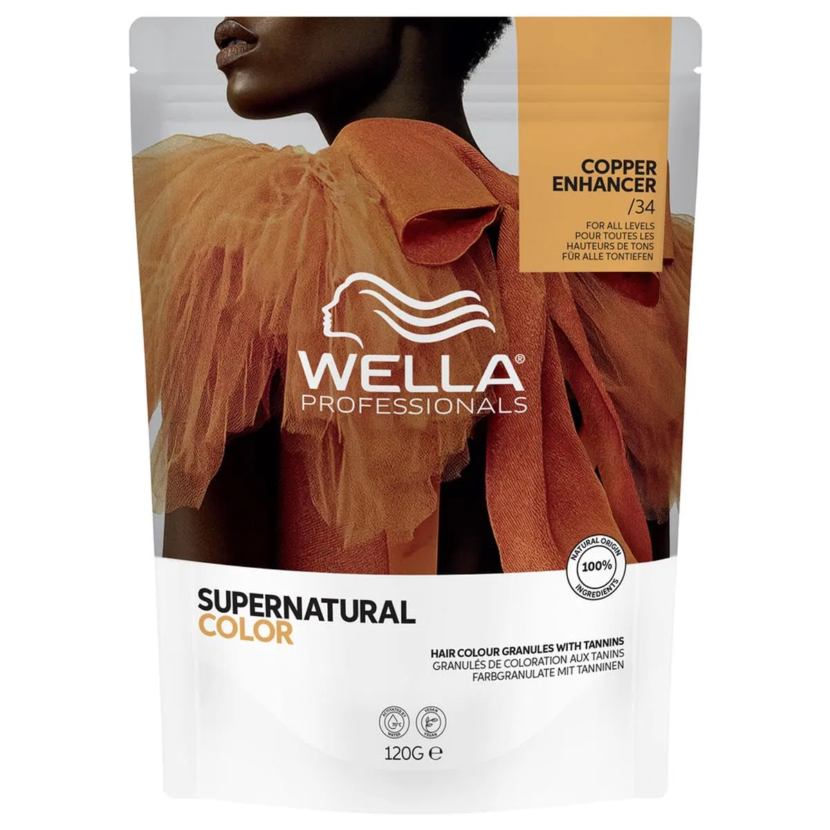 Профессиональная краска для волос «Supernatural Color /34 Copper Enhancer» от Wella Wella