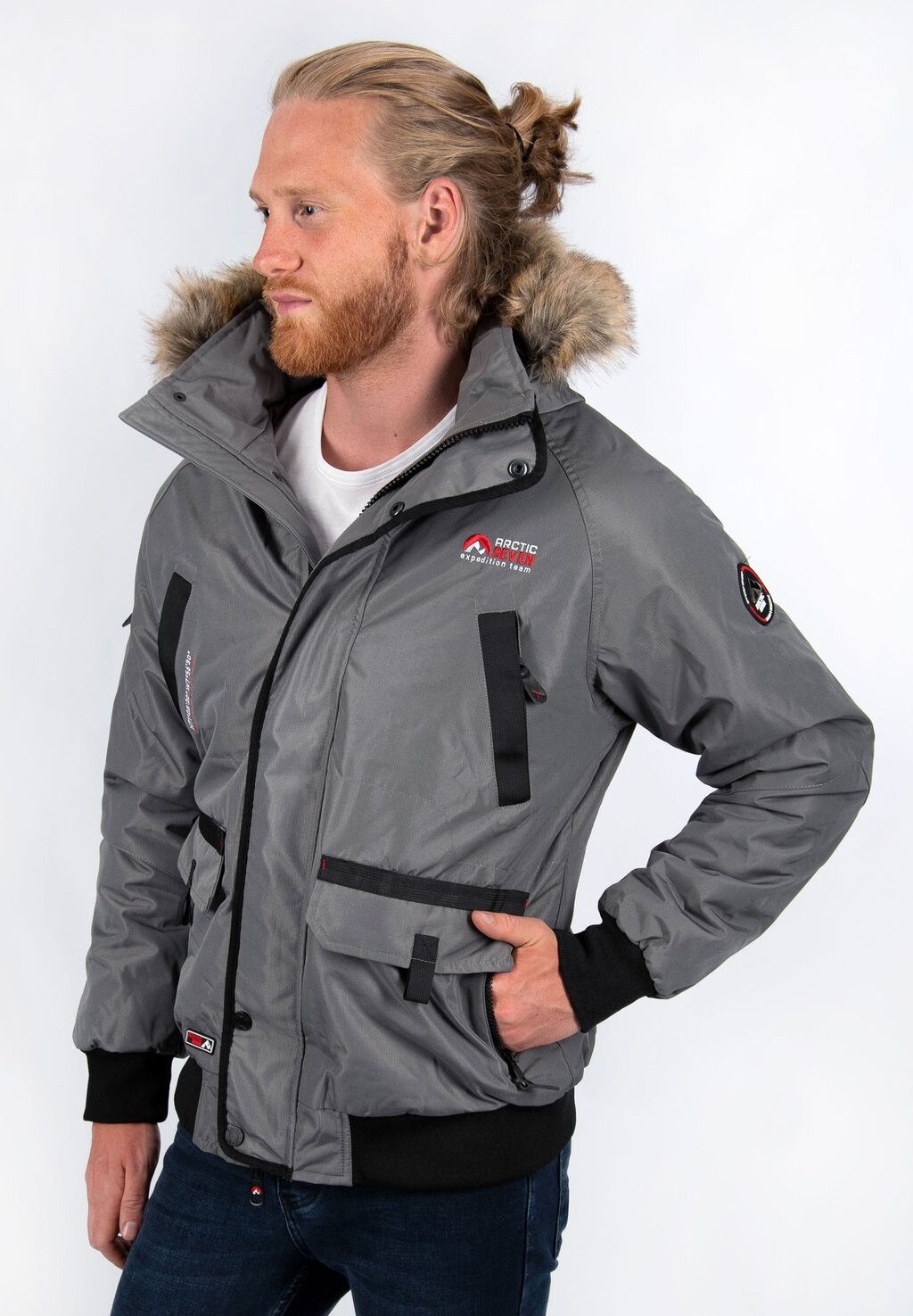 

Зимняя куртка Arctic Seven, цвет grau