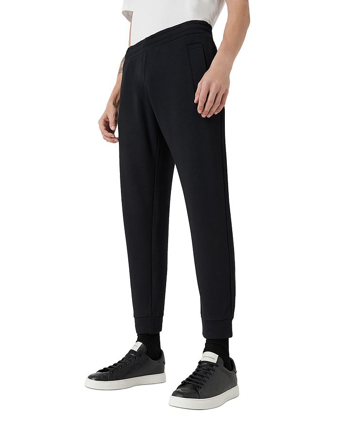 

Эластичные джоггеры Essential Jersey Emporio Armani, черный