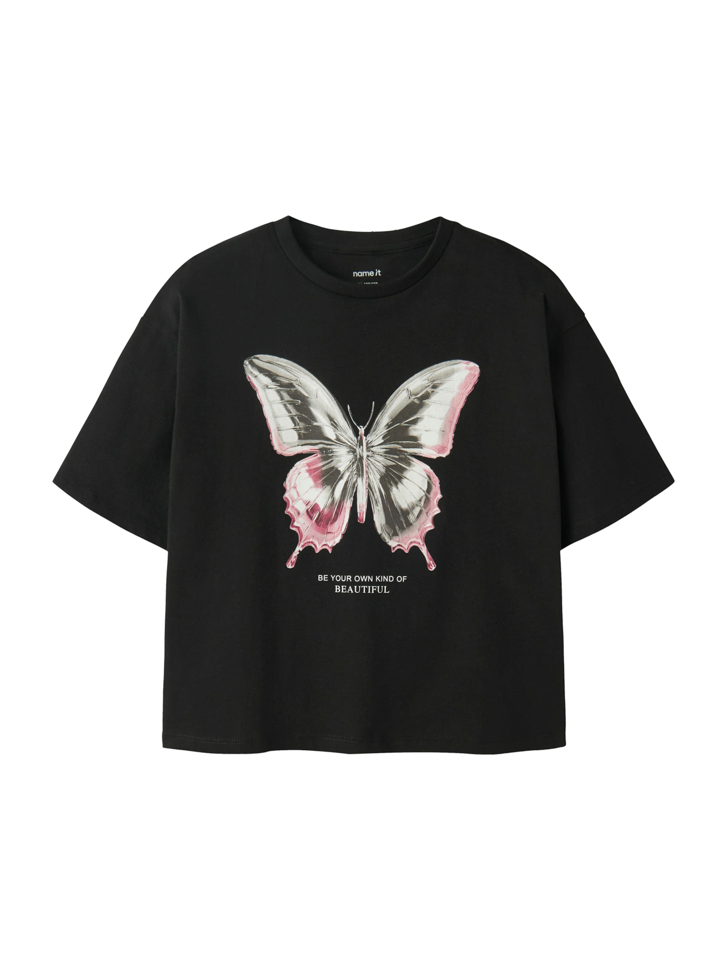 

NAME IT Футболка 'NKFDONELA' в черном цвете