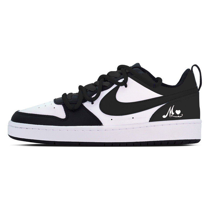 

Кроссовки Nike Court Borough 2 Kids' Skateboarding Shoes Grade School, черный