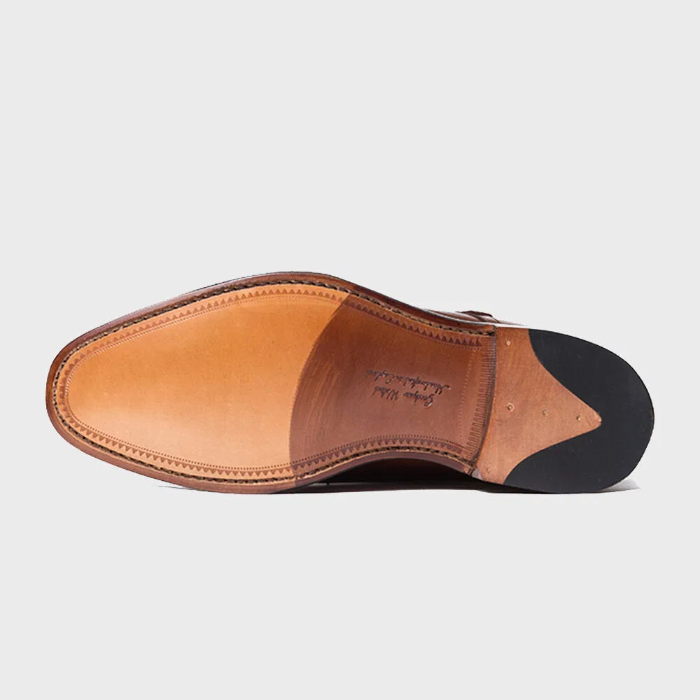 Мужские тёмно-коричневые туфли Loake Cannon от Loake — фото 3