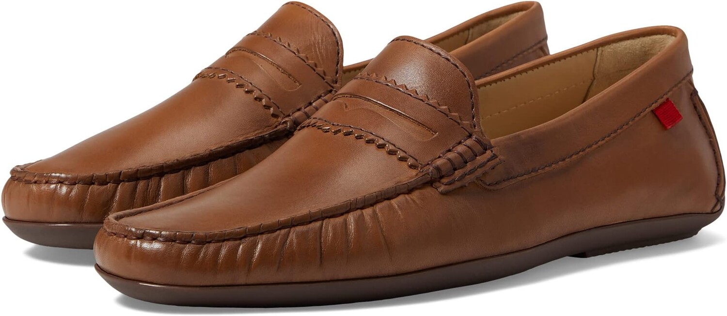 

Лоферы Union Street 2 Marc Joseph New York, цвет Tan Burnished Nappa