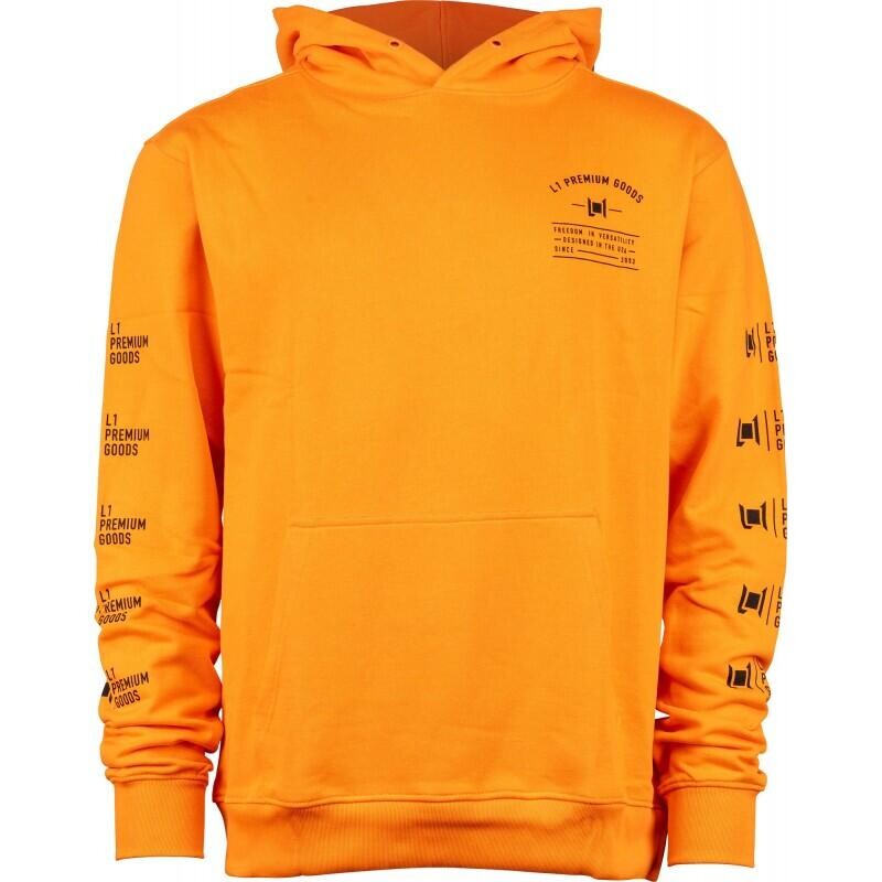 

Мужская толстовка L1 Premium Goods, оранжевый