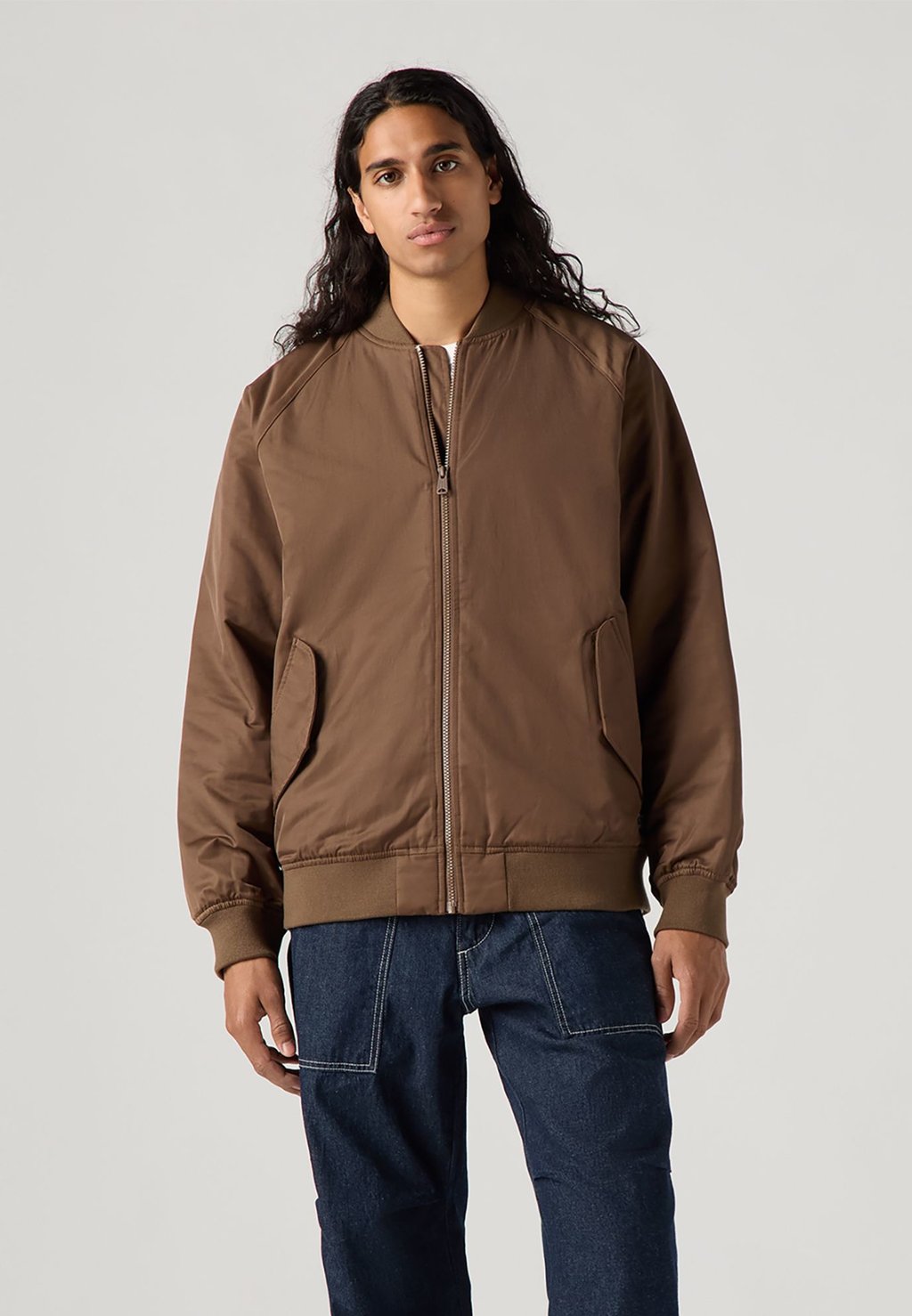 

Куртка-бомбер FILBERT FLIGHT JACKET Levi's, коричневый