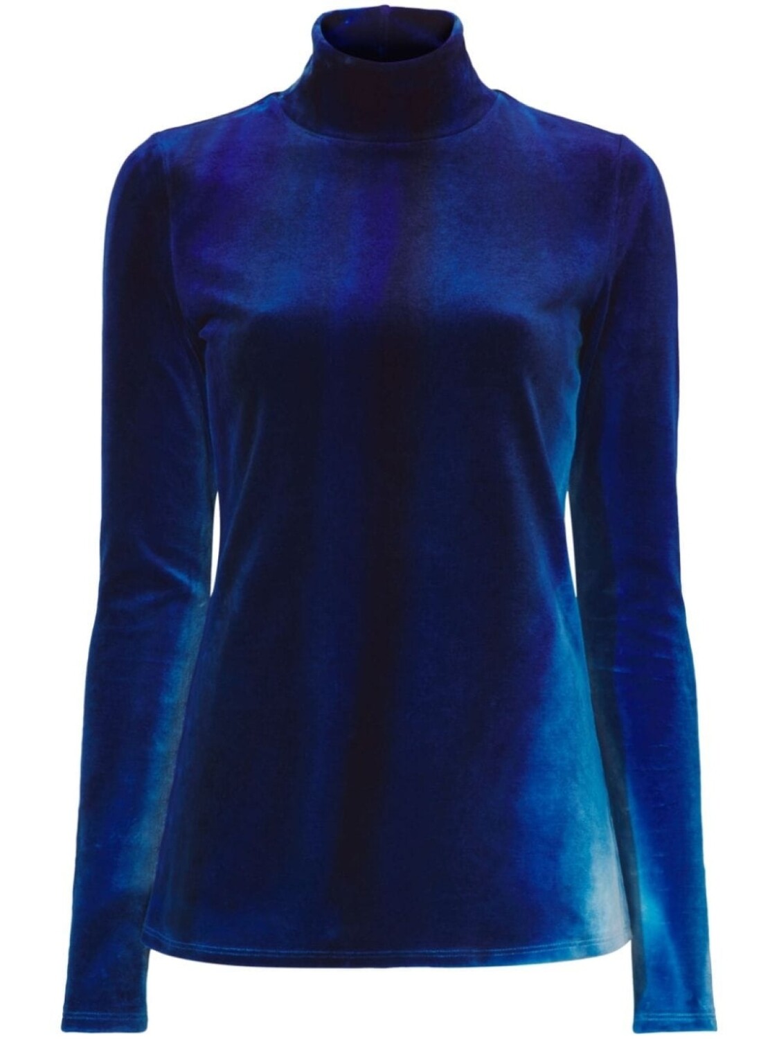 

Proenza Schouler Ice Dyed Velvet Top, синий