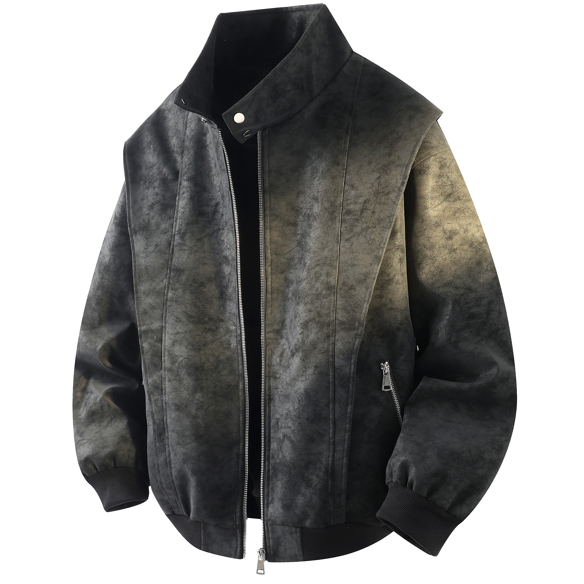 

Куртка Unisex Stand Collar Moderate X1617, черный