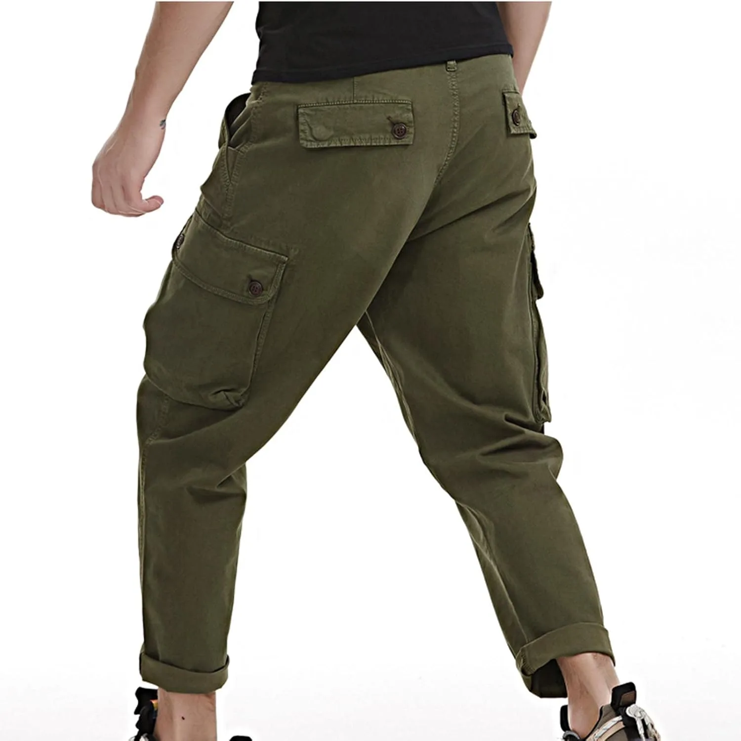 Рабочие штаны Cargo для мужчин, Regular Fit, тактические — фото 2