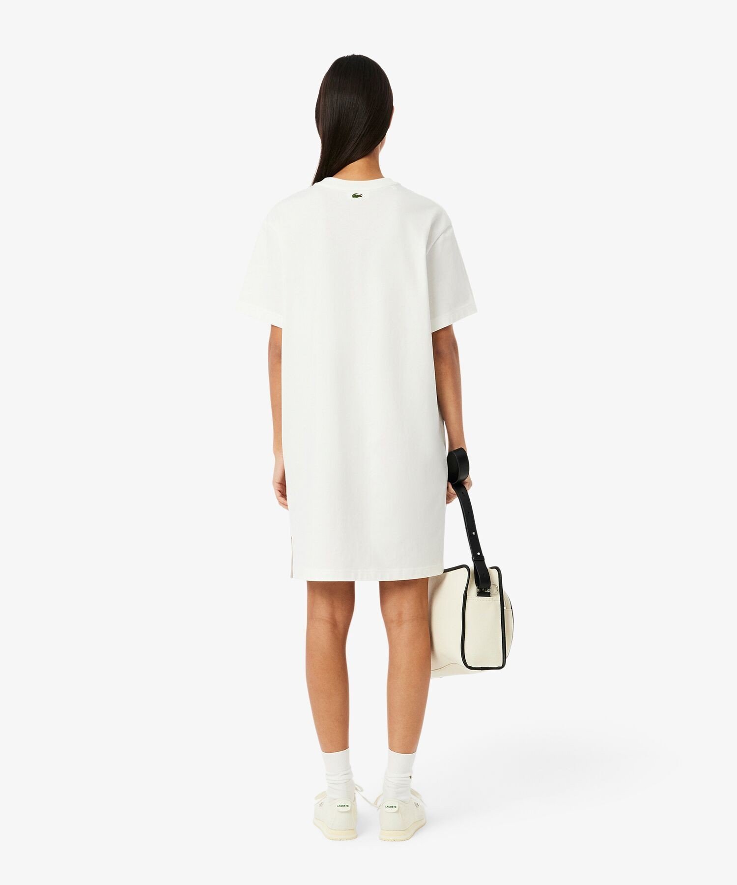 Платье-футболка LACOSTE White — фото 3