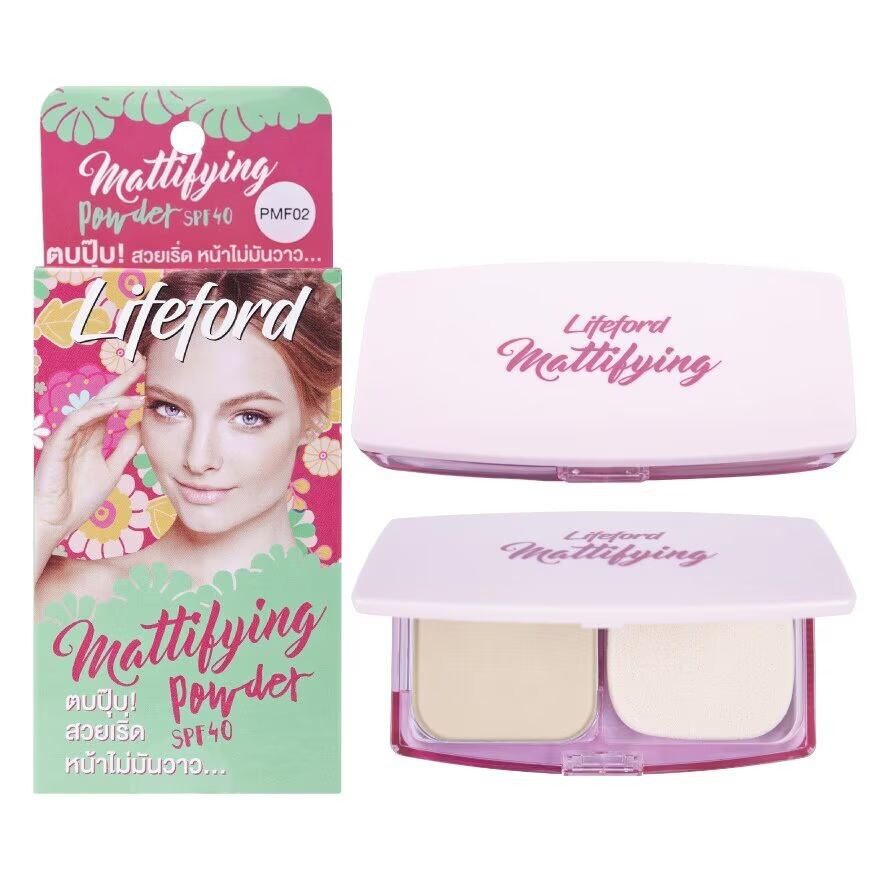 

Lifeford Матирующая пудра SPF40 12г. ПМФ02, PMF