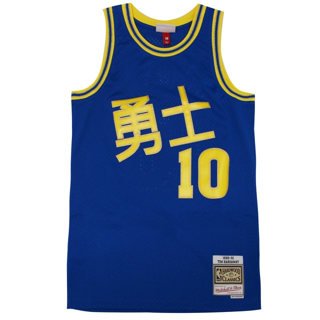 

Мужской жилет Mitchell & ness cny Swingman Тима Хардуэя Голден Стэйт Уорриорз Mitchell And Ness, синий