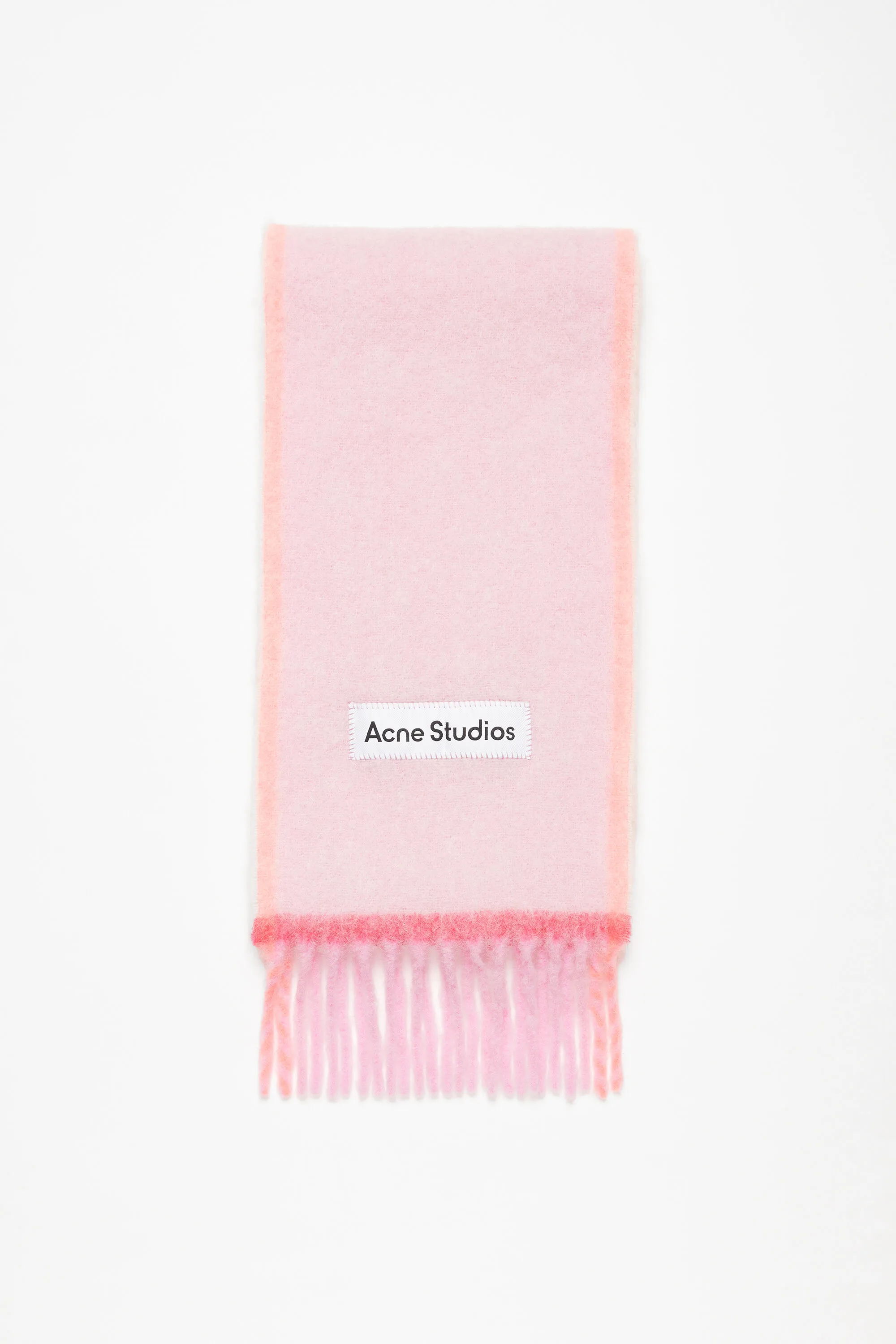 

Шерстяной мохеровый шарф - Узкий Acne Studios, Pink