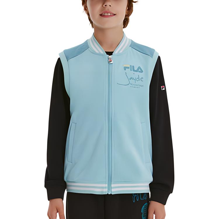 Куртка 2-предметный комплект с принтом подростки FILA KIDS, 2-Piece Set (All-Over Print) — фото 4