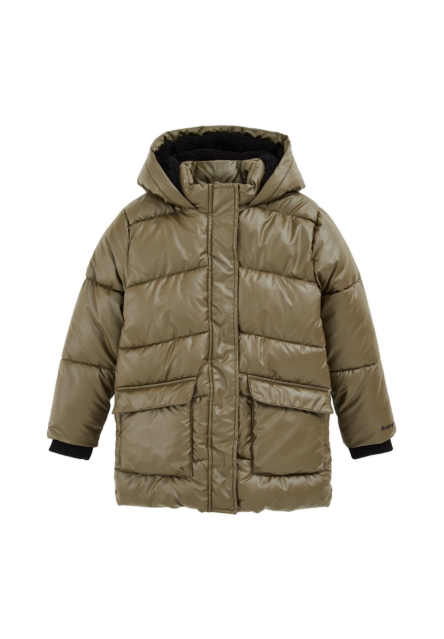 Зимняя куртка WE Fashion Winter jacket, Khaki — фото 4