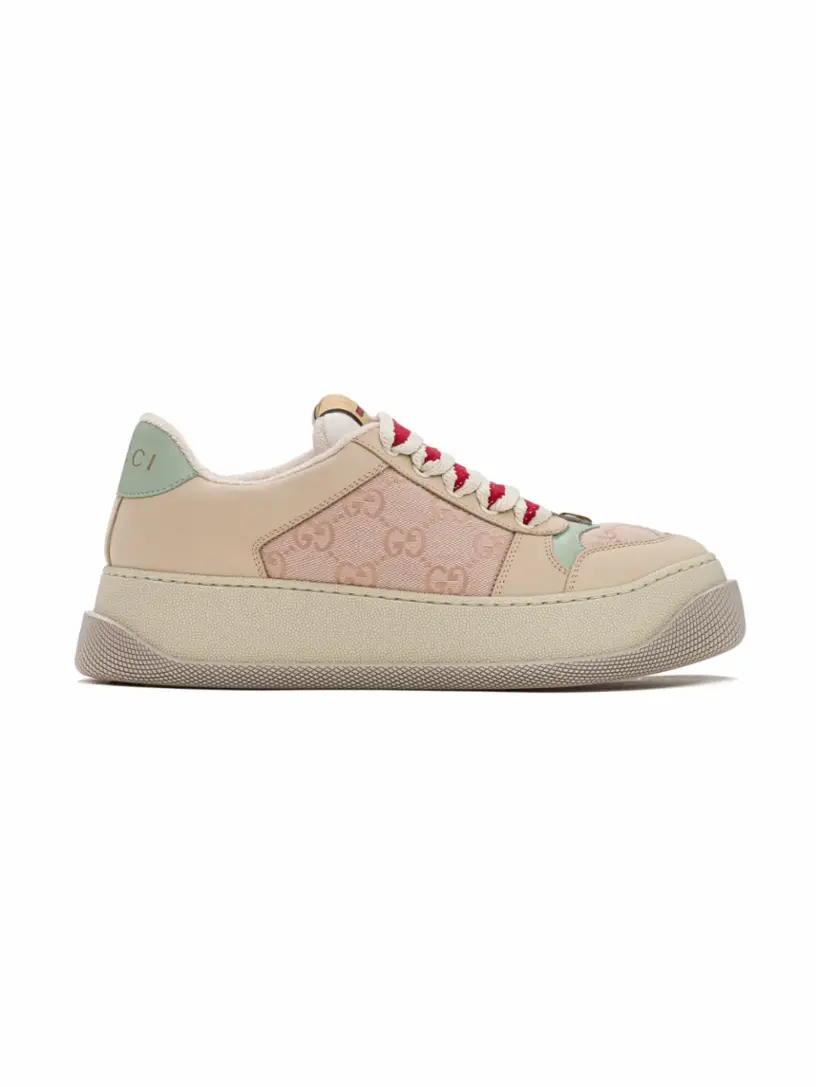 

Комбинированные кроссовки Screener Gucci, мультиколор