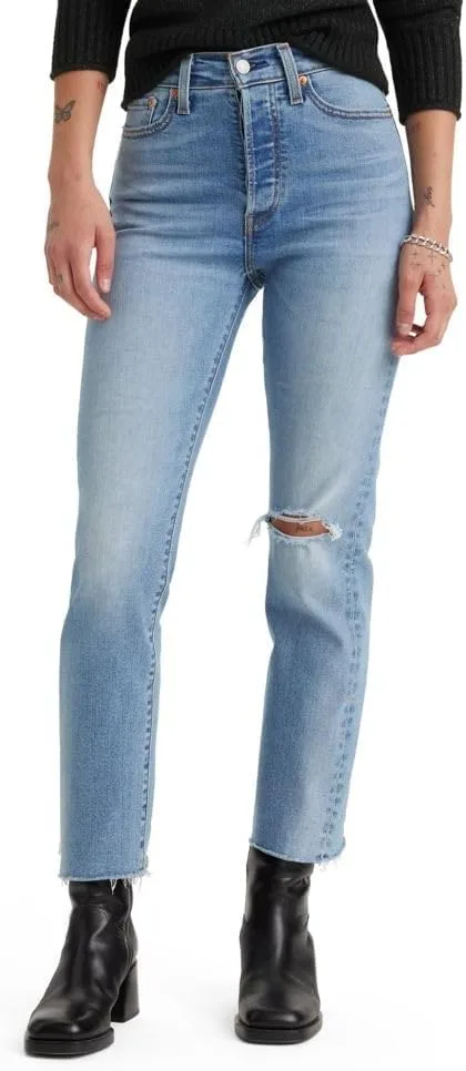 Levi's Women's Wedgie Straight джинсы, (New) Night Sight
