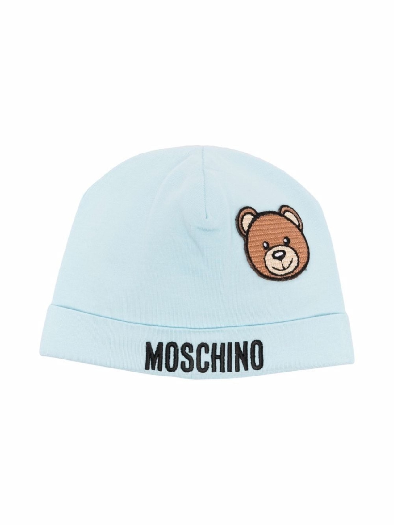 

Moschino Kids шапка бини Teddy Bear, синий