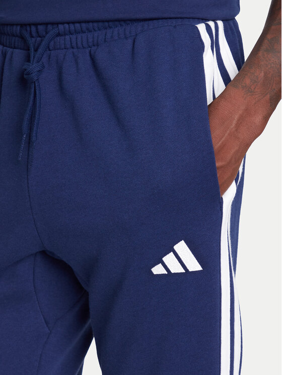 Спортивные брюки обычного кроя Essential 3-Stripes JD1878 Adidas, синий — фото 4