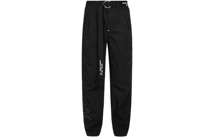

Повседневные брюки мужские черные Evisu, черный