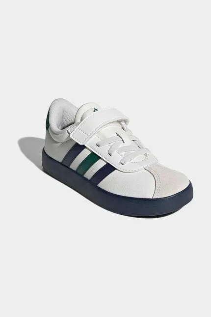 Кроссовки детские VL Court 3.0 Adidas, белый — фото 2