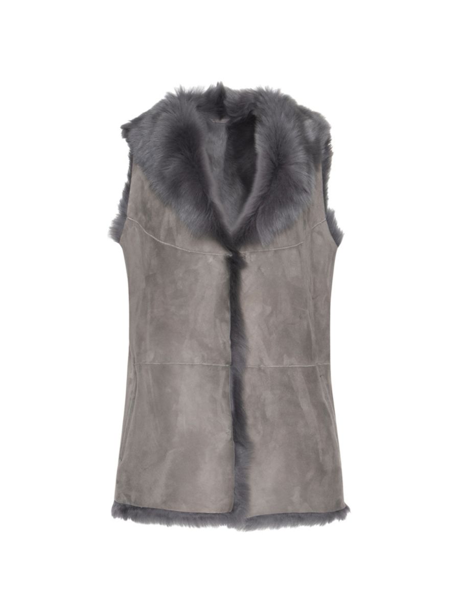 

Жилет из овчины Toscana Made For Generations WOLFIE FURS, угольный, Черный, Жилет из овчины Toscana Made For Generations WOLFIE FURS, угольный