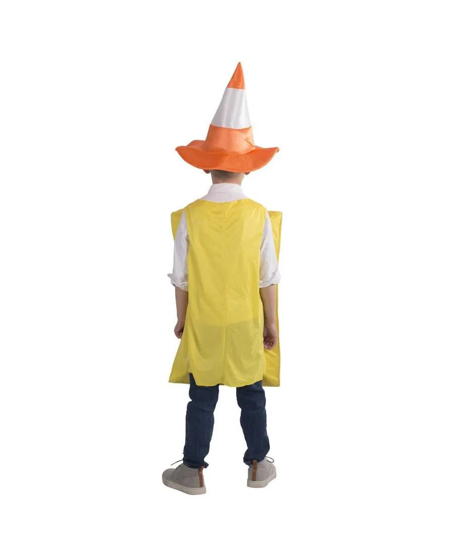 Детский костюм светофора Dress Up America, желтый/мультиколор — фото 2
