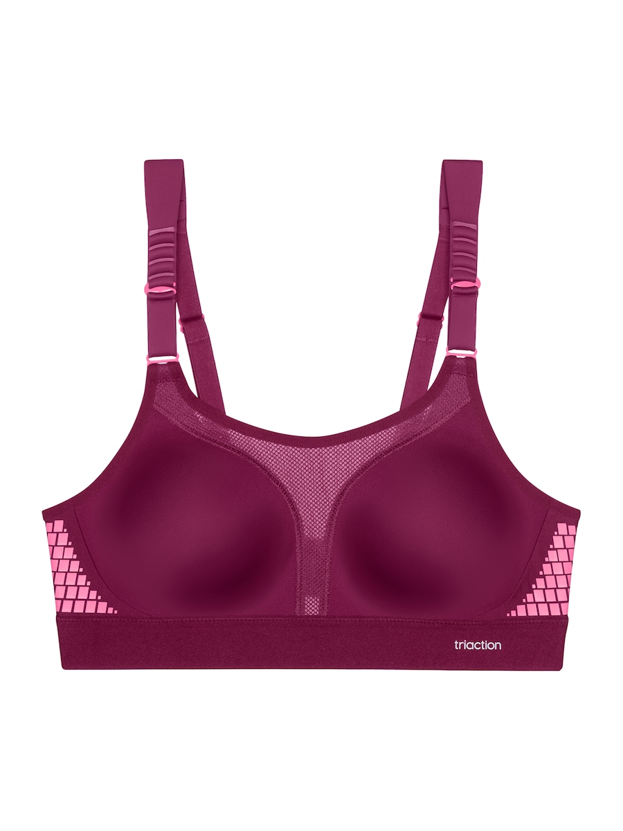 

Спортивный бюстгальтер-бралетт Triumph Triaction Triaction Extreme Lite, красный