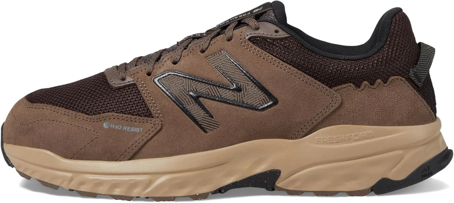 Мужские кроссовки для трейлраннинга New Balance Fresh Foam 510 V6 с водоотталкивающей защитой, черный — фото 2