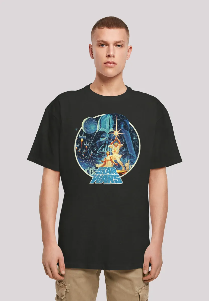 

Футболка F4NT4STIC "Star Wars Vintage Victory Rebels Logo", принт, черный