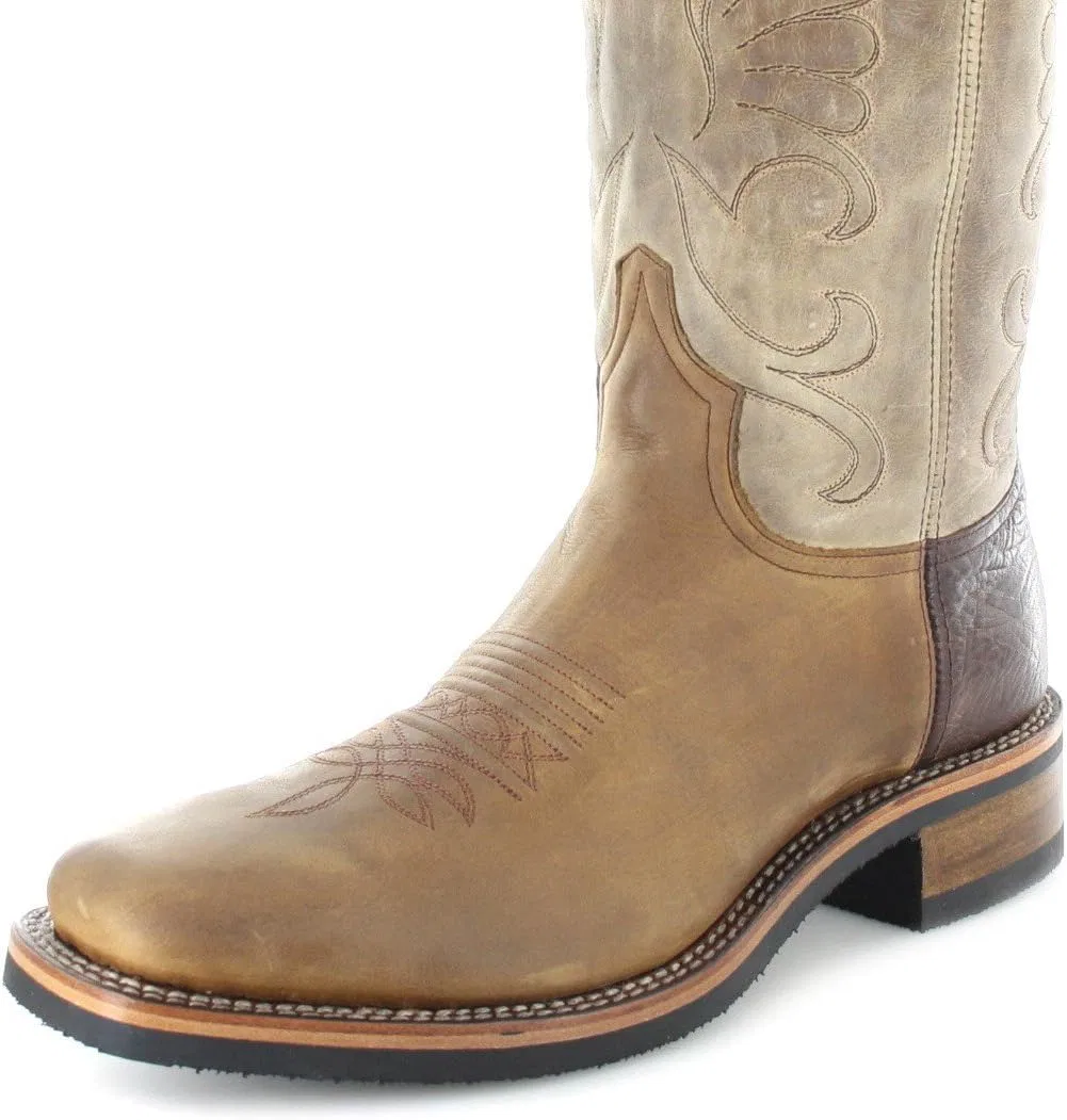 Мужские ковбойские ботинки Sendra Western Riding Boots 11599, коричневые — фото 3