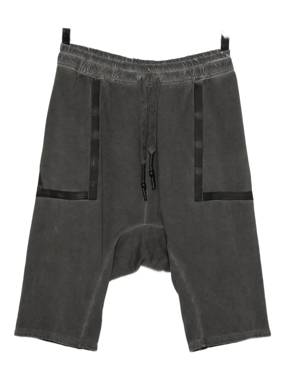 

Шорты из хлопка с эффектом холодного окрашивания 69 BY ISAAC SELLAM, серый