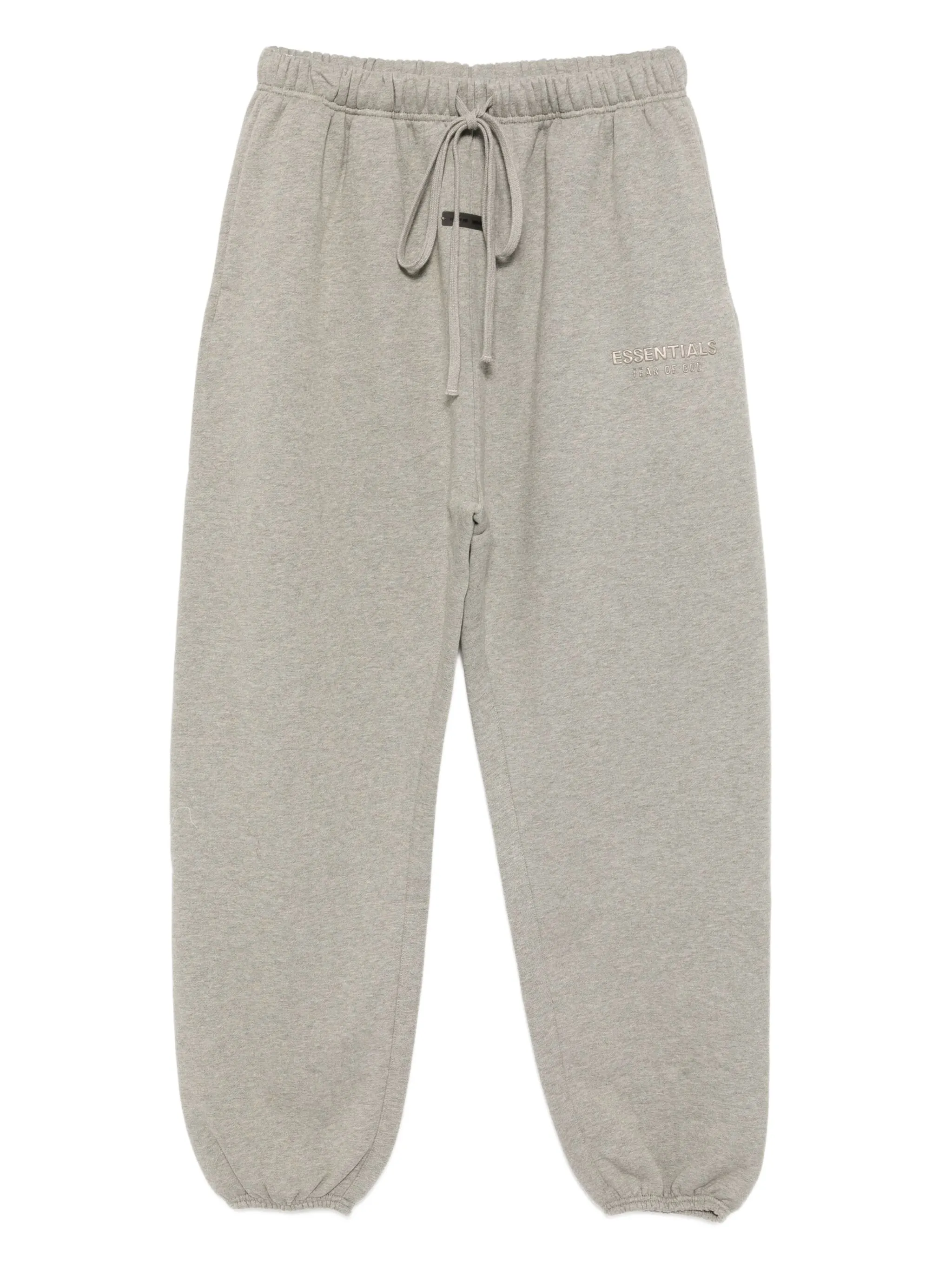 

Брюки с тисненым логотипом Fear Of God Essentials, серый