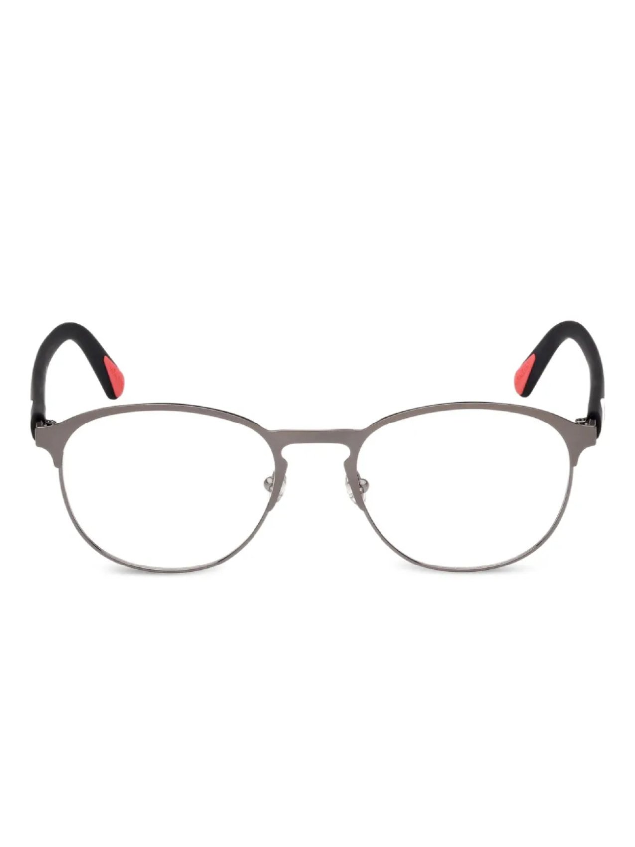 

Очки в круглой оправе Moncler Eyewear, черный