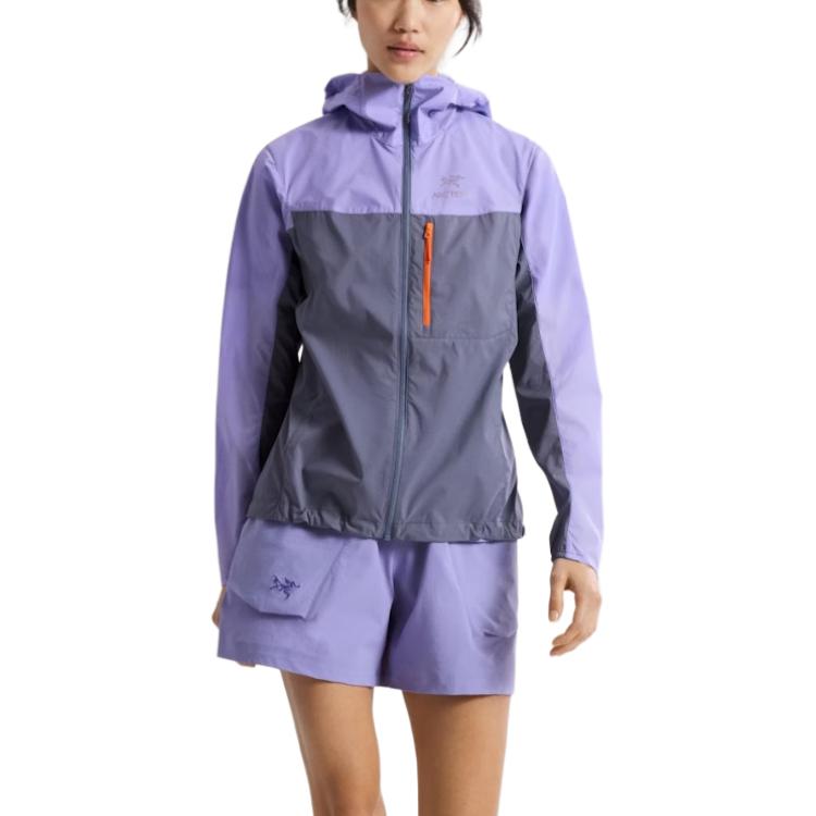 Arcteryx Курка Arc'teryx X Beams Squamish Hoody Twilight Trail, Crimson Water Red/Amaranthus — фото 3