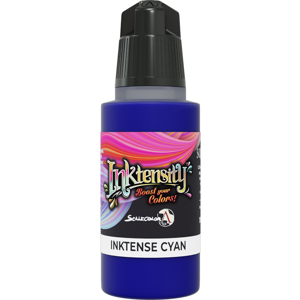 

Аксессуары Scale 75 USA Inktensity: Inktense Cyan (17ml)