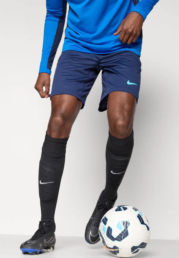 Короткие спортивные шорты Nike Performance, Midnight Navy/Vivid Sky — фото 4