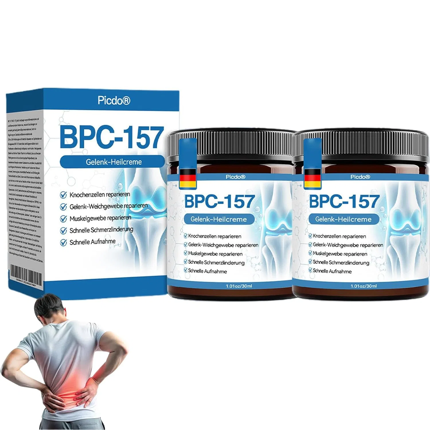 Крем Picdo BPC-157 для заживления суставов Fummy