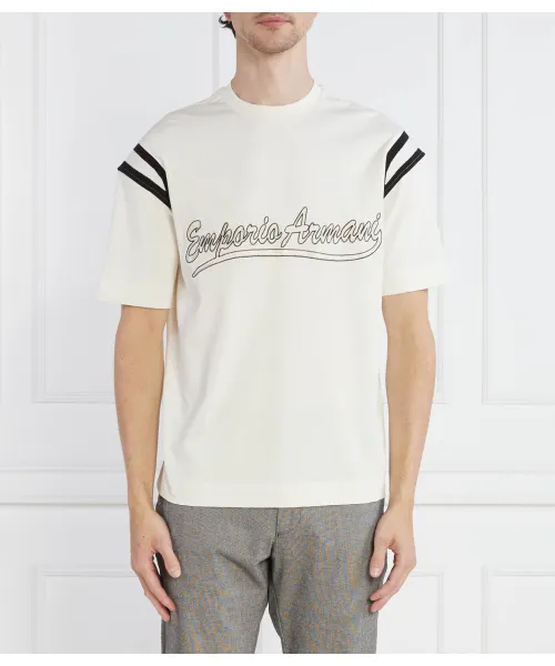 

Футболка Regular fit Emporio Armani, бежевый