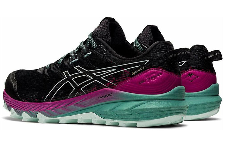 ASICS Gel-Trabuco 10 Gore-Tex Black Soothing Sea Berry (женские) — фото 4