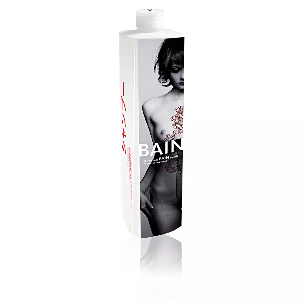 

Шампунь Bain elastic keratin with ginseng Trendy Hair, 1000 мл.