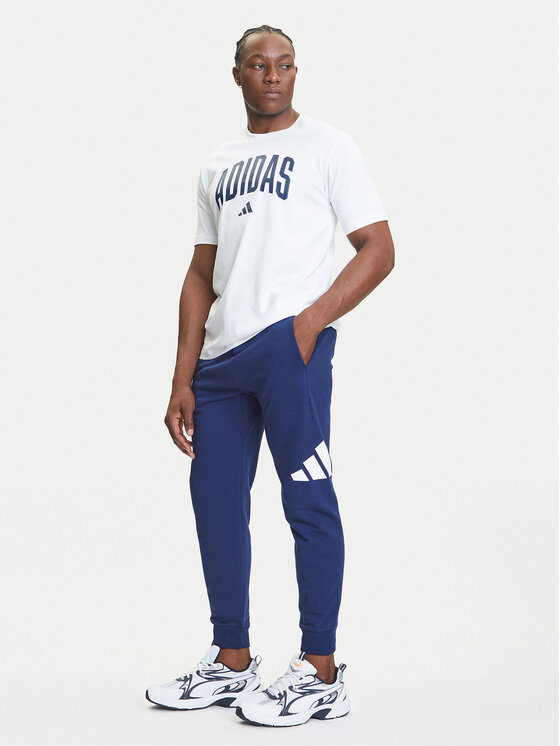 Джоггеры regular fit Essentials Big Logo JE8967 Adidas, синий — фото 2